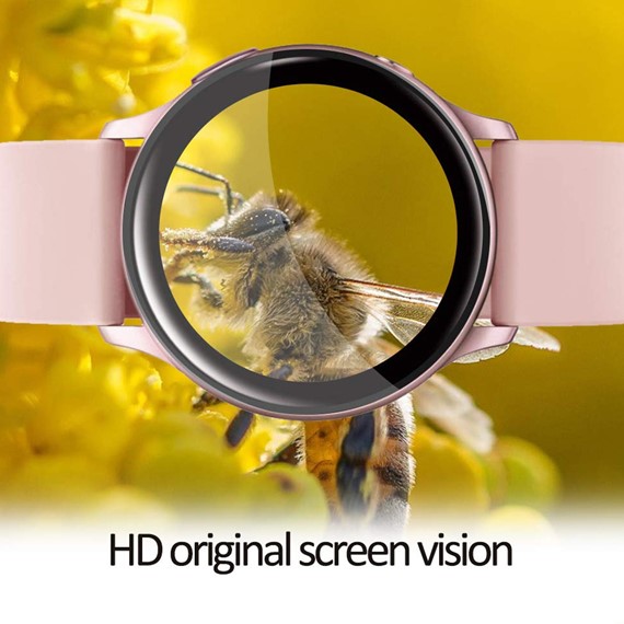 Huawei Honor Watch Magic 2 42mm CaseUp Tam Kapatan Ekran Koruyucu Siyah 3